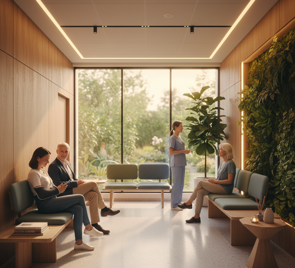 Arquitectura que sana: el impacto de la naturaleza y la luz en la recuperación hospitalaria