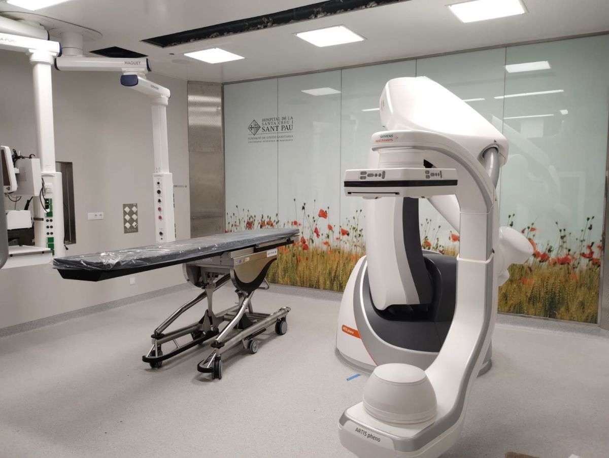 Sala de Intervencionismo para instalación de un BIPLANO