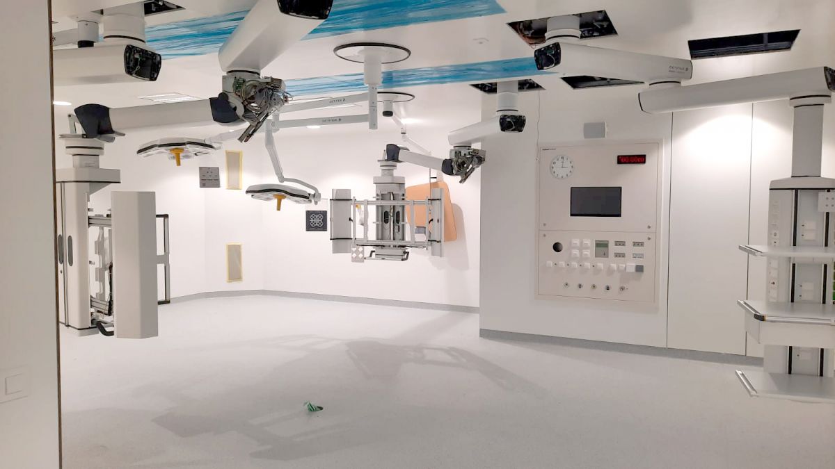 Nueva Sala de Intervencionismo para instalación de un angiógrafo